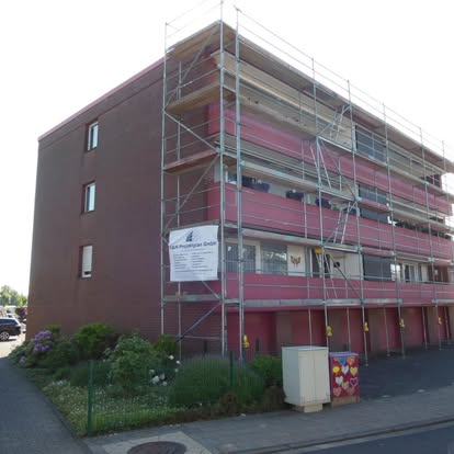 Wohnanlage im Zuge einer Betonsanierung